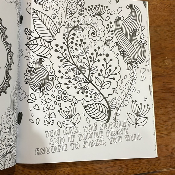 Creative Charm Coloring Book Adults Stress Relief - Picture 6 of 9